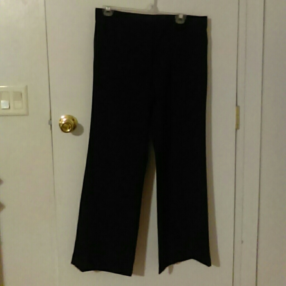 Black trouser pants